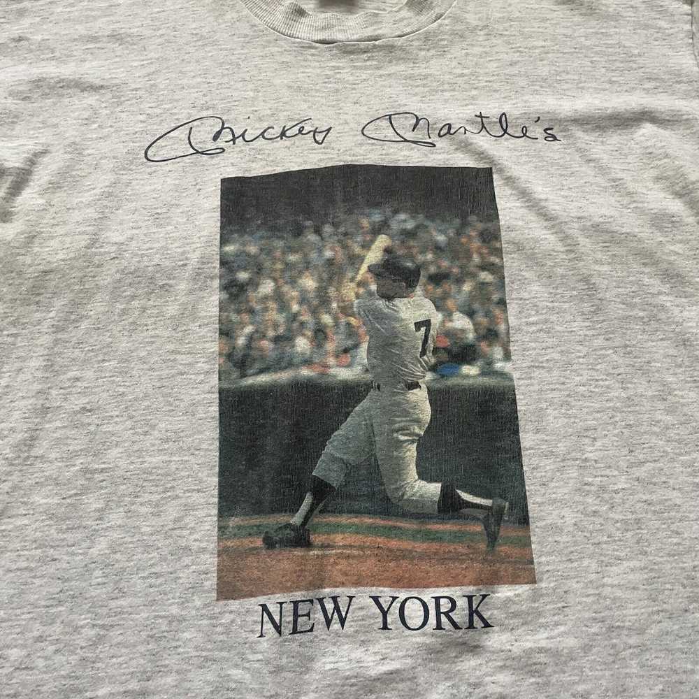 MLB × Vintage Vintage Mickey Mantle T-Shirt MLB B… - image 2