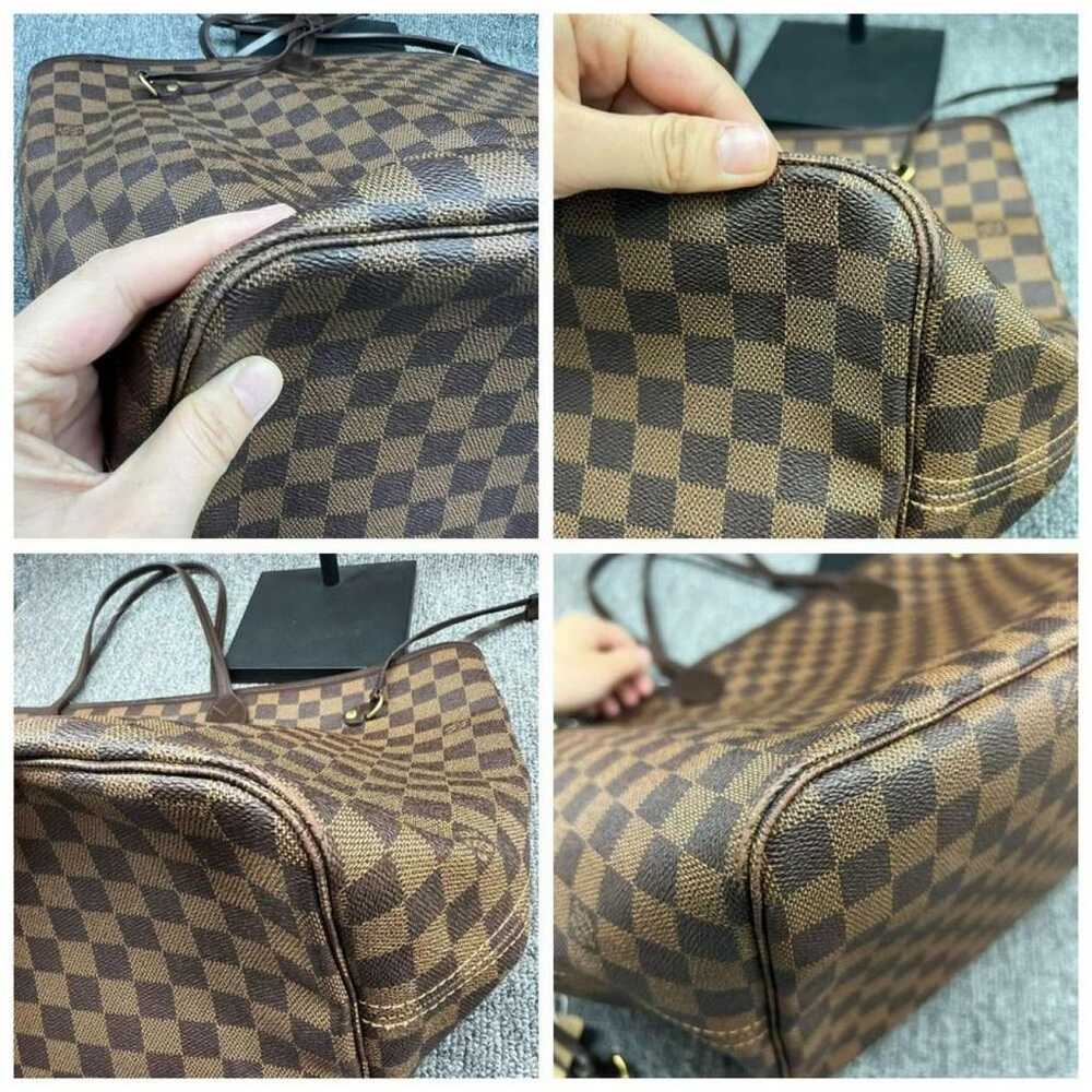 Louis Vuitton Neverfull leather tote - image 8
