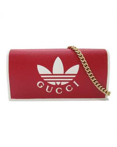 Gucci Chain Wallet with Adidas Collaboration Print