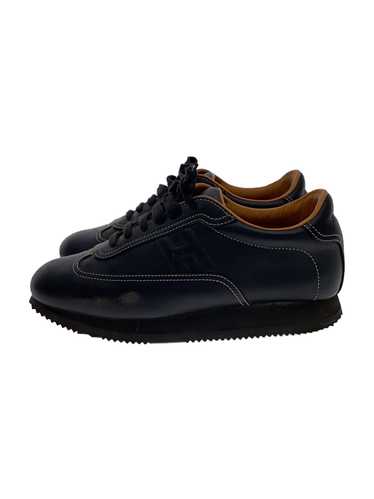 Hermes Low Cut Sneakers/39/Blk/Leather Shoes BiT17 - image 1