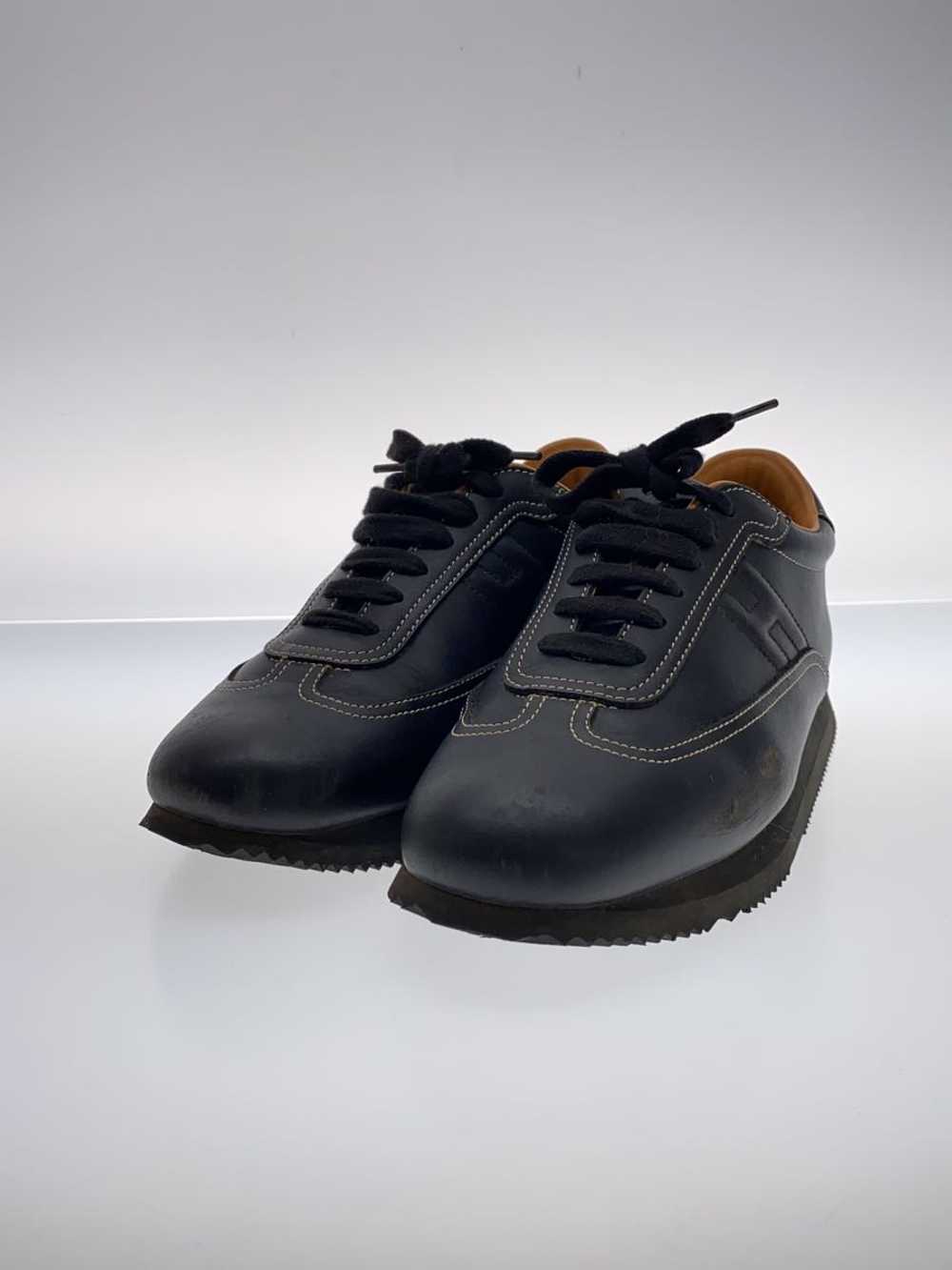 Hermes Low Cut Sneakers/39/Blk/Leather Shoes BiT17 - image 2