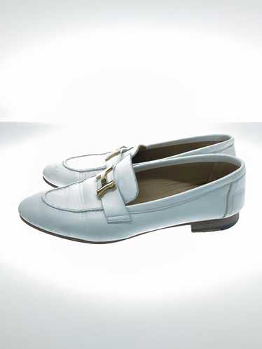 Hermes Loafers/38/White/Pvc/Moccasins/Stained Shoe