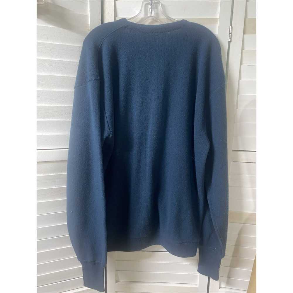 Vtg 60s 70s Izod Lacoste Button Cardigan Sweater … - image 6