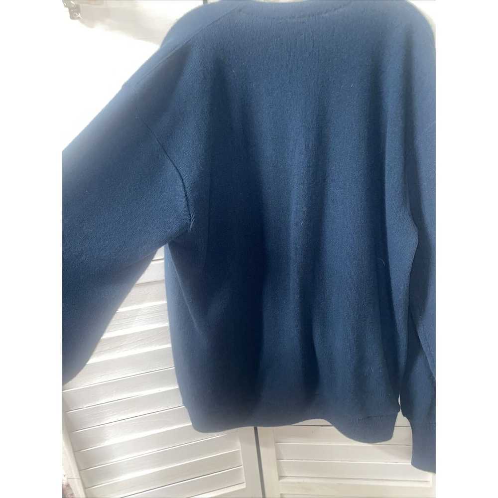 Vtg 60s 70s Izod Lacoste Button Cardigan Sweater … - image 7