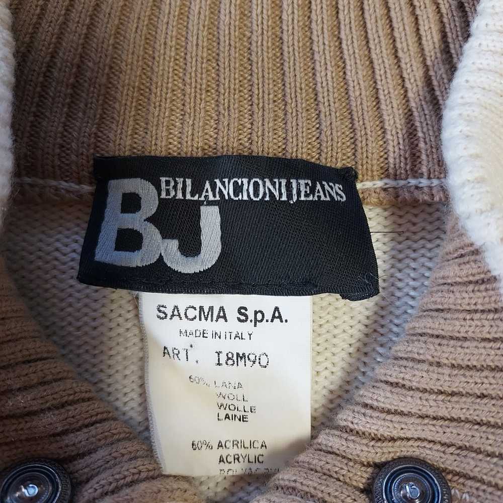 Umberto Bilancioni Jeans Italian Vintage Wool Ble… - image 6