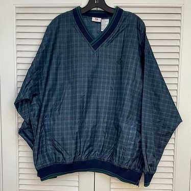 Vintage 90s Jerzees Windbreaker Pullover Jacket M… - image 1