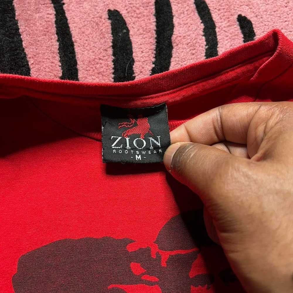 Tour Tee × Vintage × Zion Rootswear Vtg Zion Root… - image 4