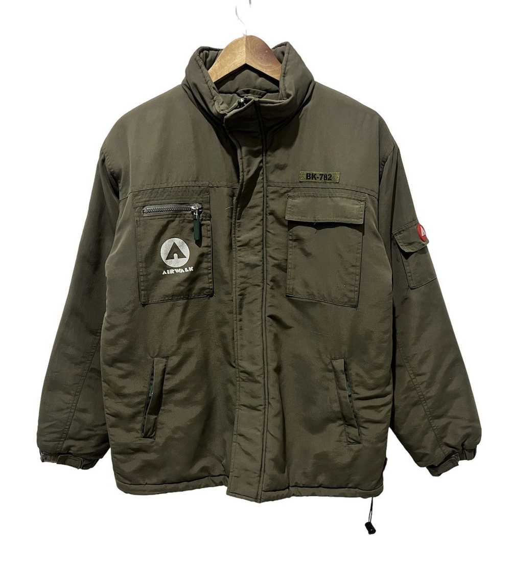 Airwalk × Streetwear Airwalk Army Military Bomber… - image 1