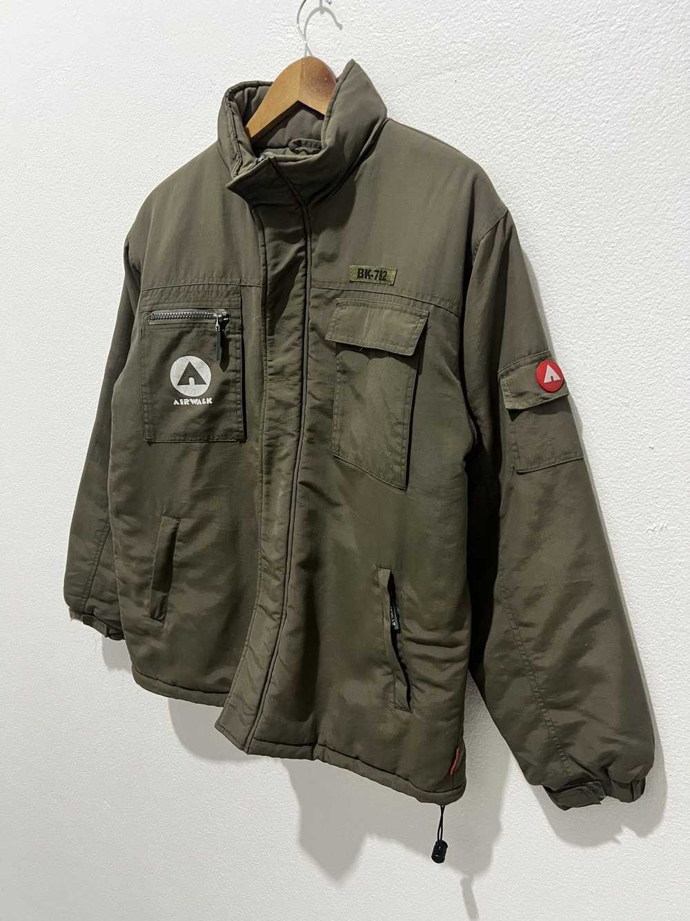 Airwalk × Streetwear Airwalk Army Military Bomber… - image 2