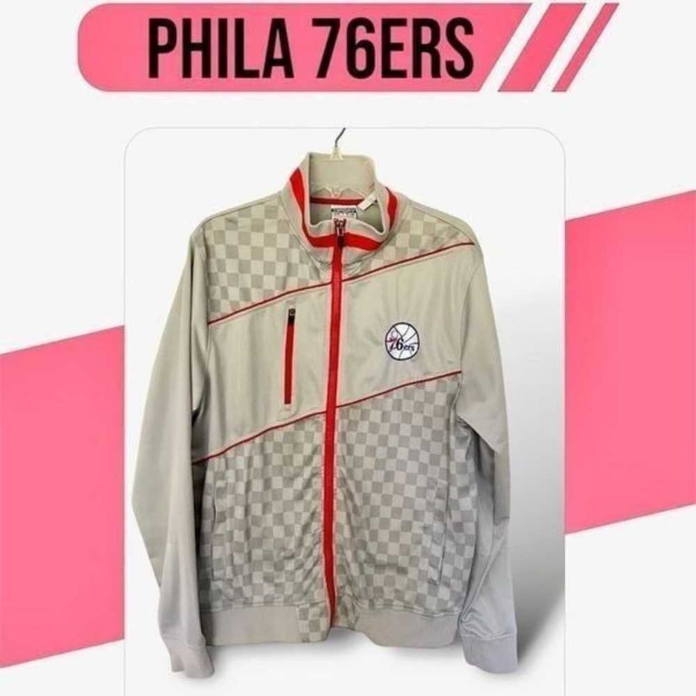 Retro Philadelphia 76ers Full zip jacket - image 1
