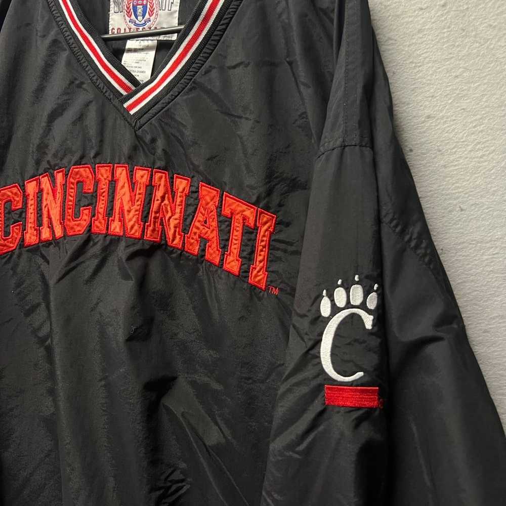 Cincinnati Bearcats Lined Pullover Windbreaker - image 2