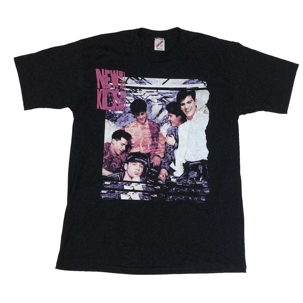 Band Tees × Jerzees × Vintage Vintage New Kids On… - image 1