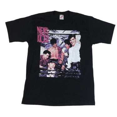 Band Tees × Jerzees × Vintage Vintage New Kids On… - image 1