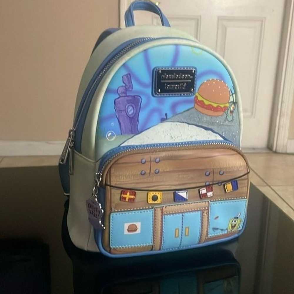 Loungefly SpongeBob Krusty Krab Mini Backpack - image 2
