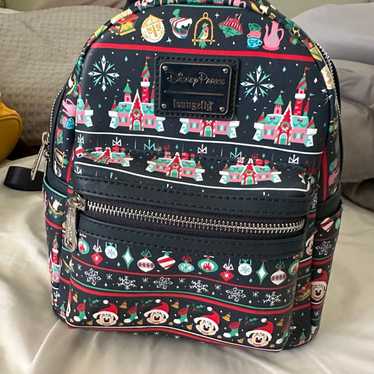 Loungefly Disney Christmas mini backpack - image 1
