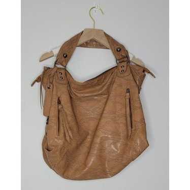 Miss Gustto Lace Print Hobo Bag Purse - image 1