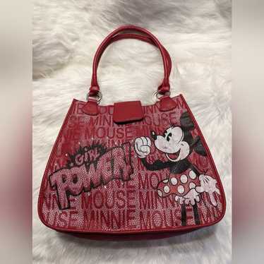 Y2K PURSE VINTAGE MINNIE MOUSE BAG SHOULDER BAG on sale SOME MARKS