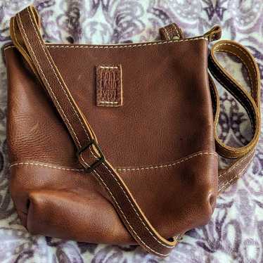 Portland Leather Goods PLG Festival Crossbody Bag… - image 1