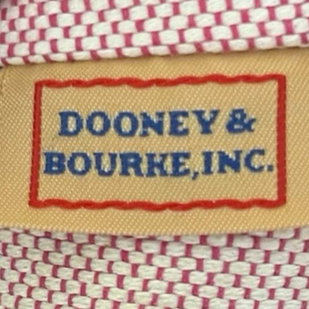 Dooney & Bourke Brown Tan Leather Tote Shoulder B… - image 6