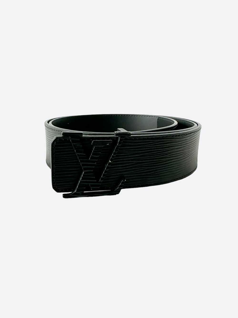 Louis Vuitton Louis Vuitton Black EPI Leather Belt - image 1