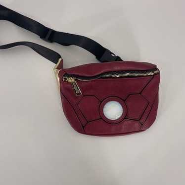 Marvel x Loungefly Maroon Iron Man Faux Leather Sm
