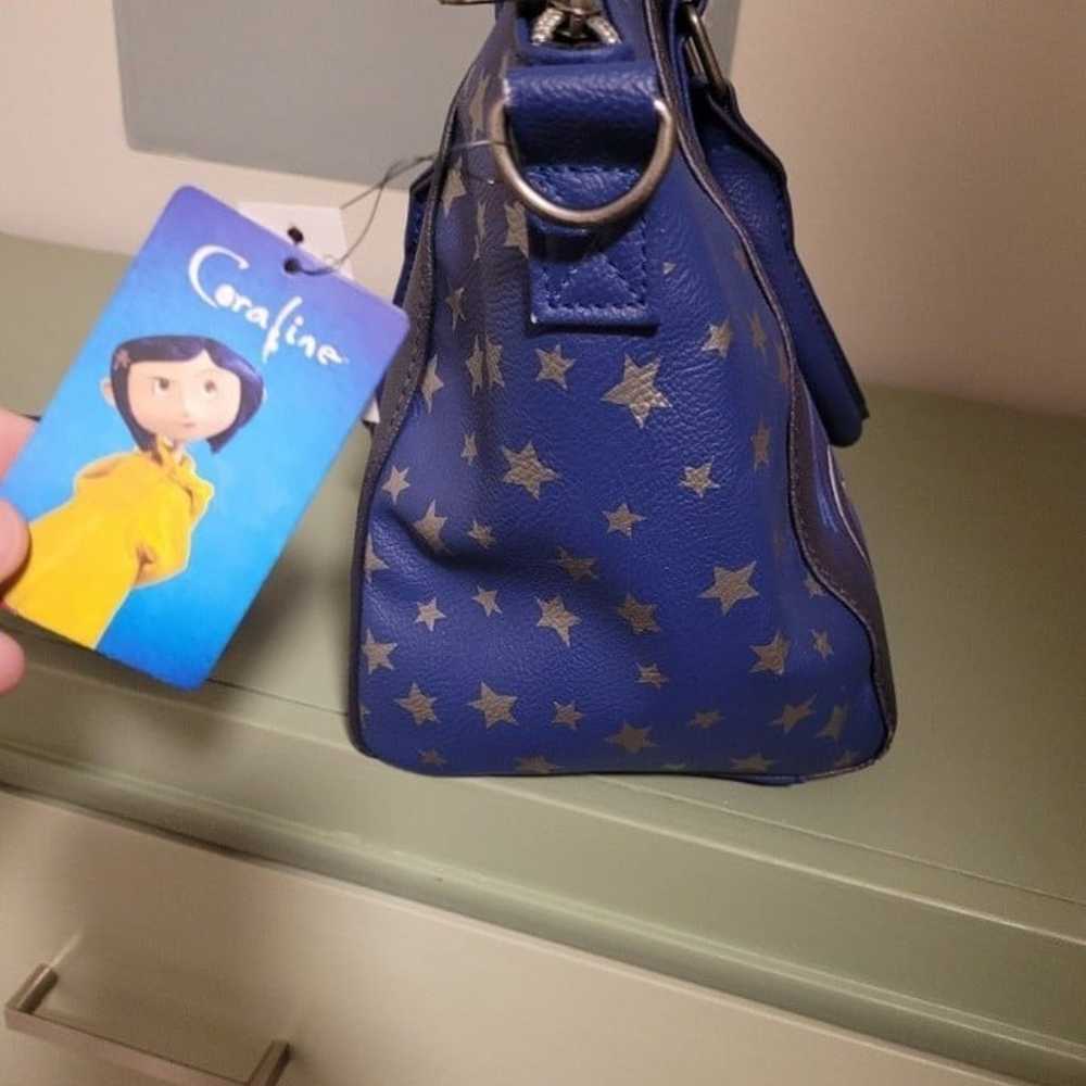 Loungefly coraline stars satchel purse - image 7
