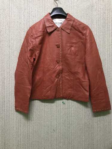 Balmain paris leather jacket - Gem