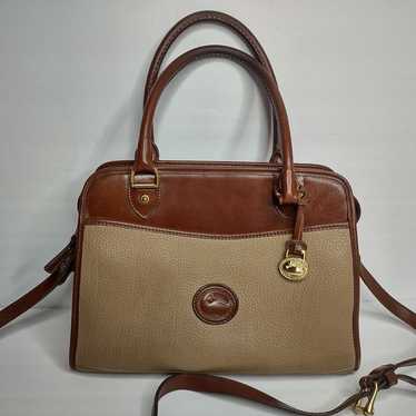 vintage Dooney and Bourke handbag purse satchel h… - image 1