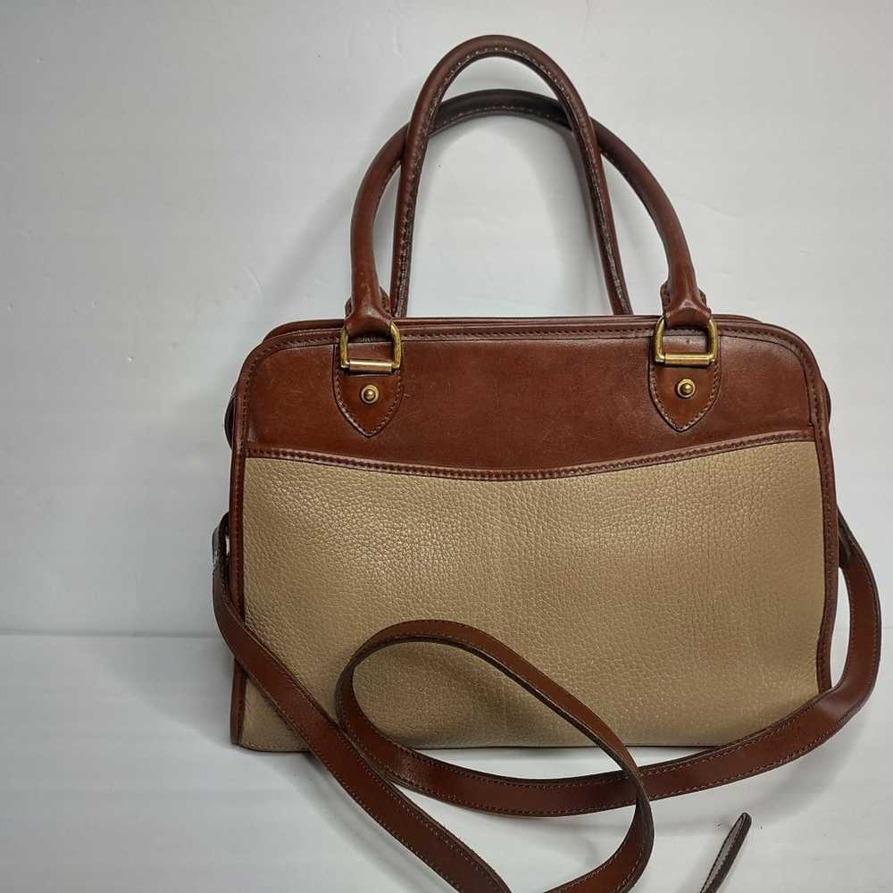 vintage Dooney and Bourke handbag purse satchel h… - image 2