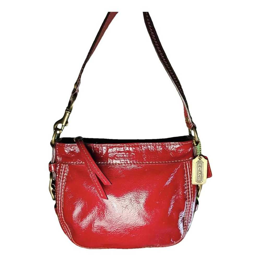 Coach Signature Sufflette patent leather handbag - image 1
