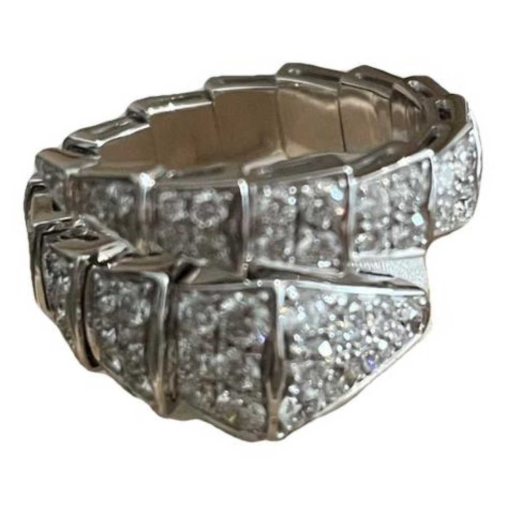 Bvlgari Serpenti Viper white gold ring - image 1