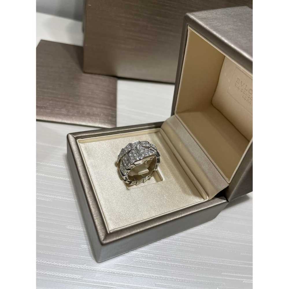 Bvlgari Serpenti Viper white gold ring - image 6