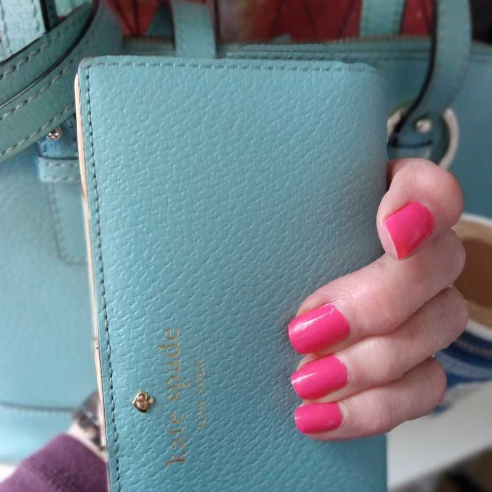 Kate Spade purse and wallet set - image 2