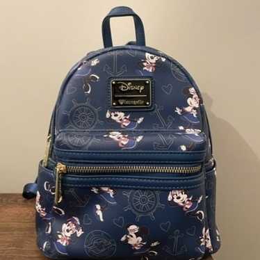Disney Loungefly Minnie Cruise Line Backpack