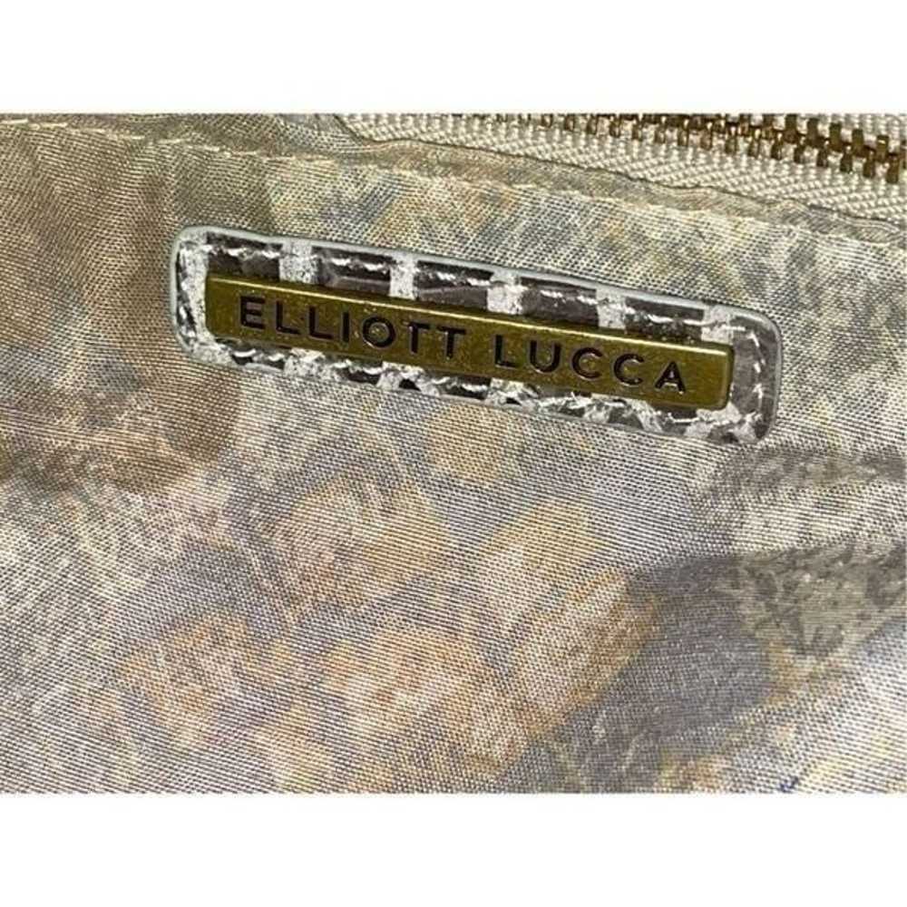 Elliot Luca Leather Python Handbag - image 12