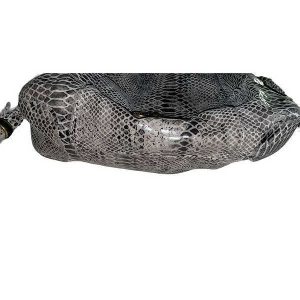 Elliot Luca Leather Python Handbag - image 6