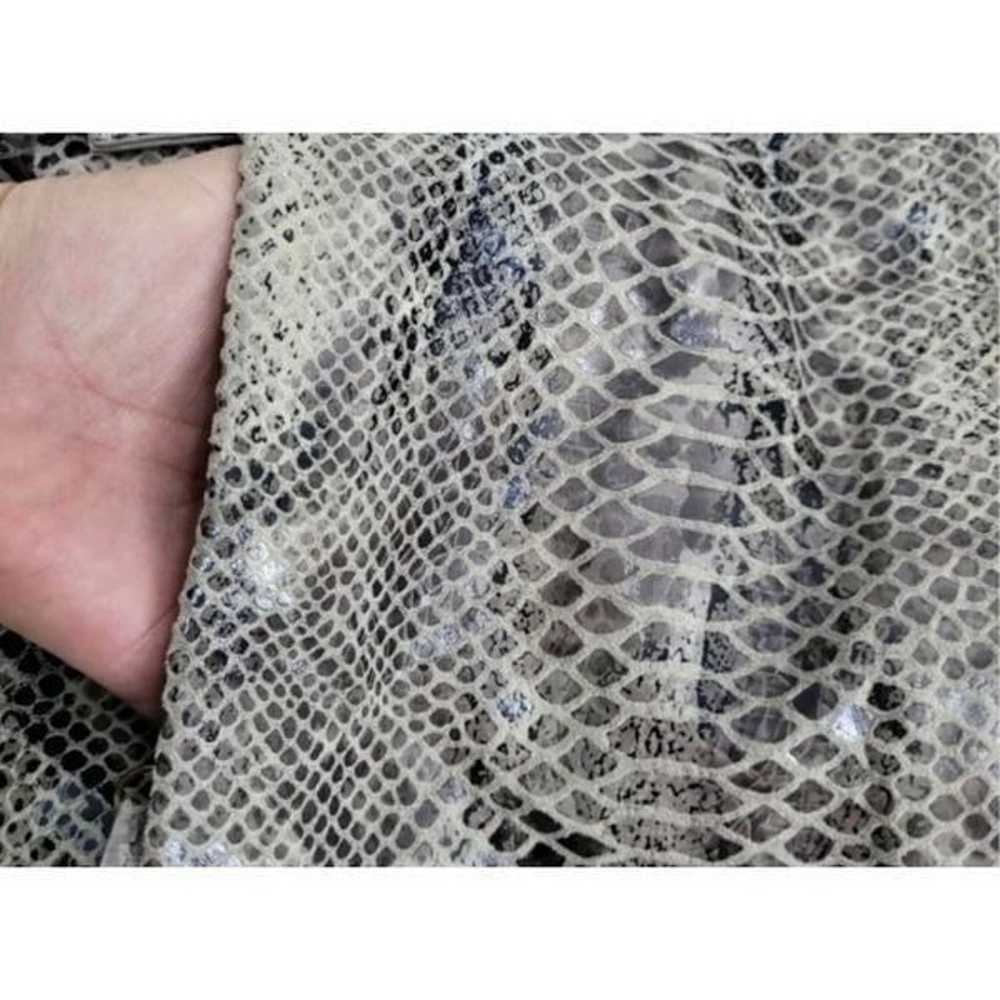 Elliot Luca Leather Python Handbag - image 9