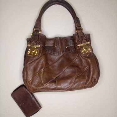 Juicy Couture Y2K leather hobo bag - image 1