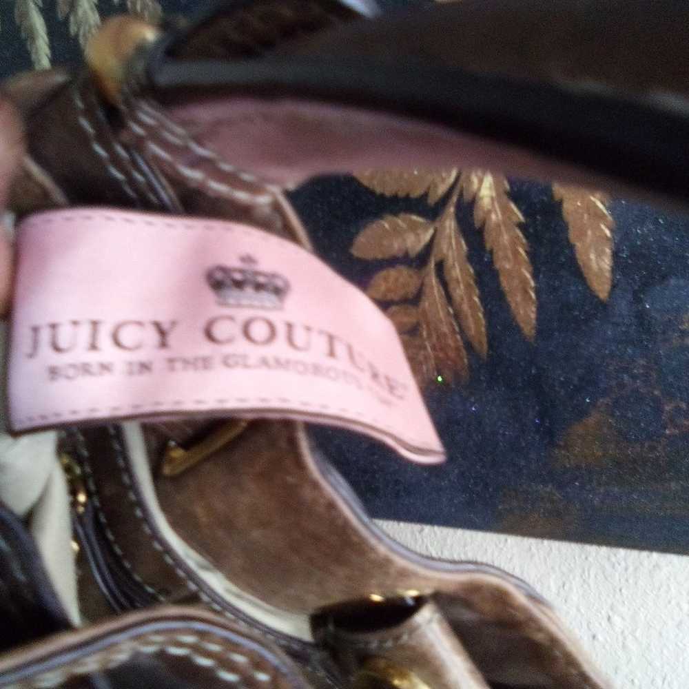 Juicy Couture Y2K leather hobo bag - image 6