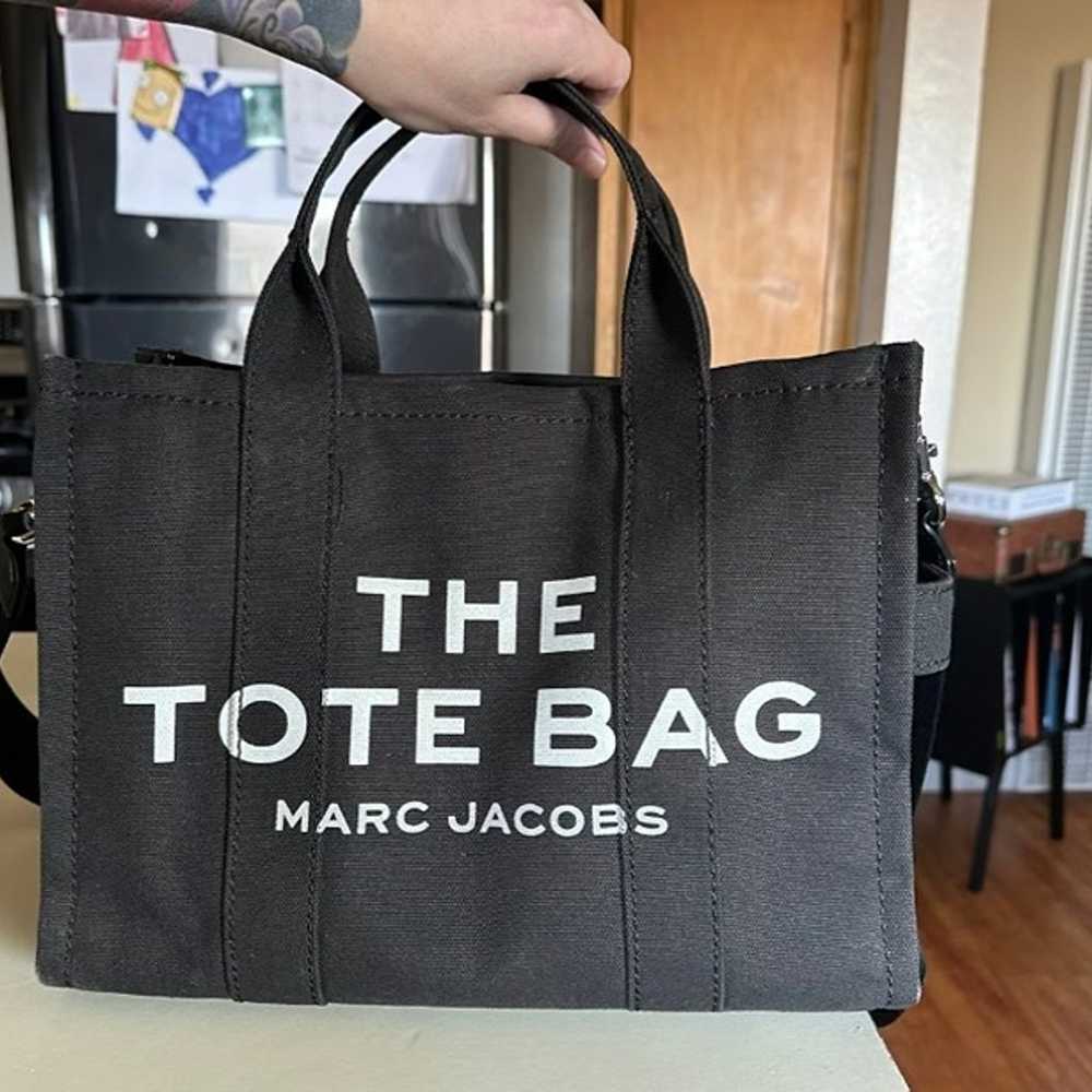 Brand New Ｍarc Jacobs Canvas The Tote Bag - image 1