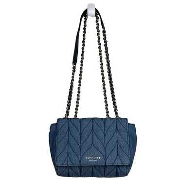 Kate Spade New York Briar Lane Denim Quilted Mini… - image 1