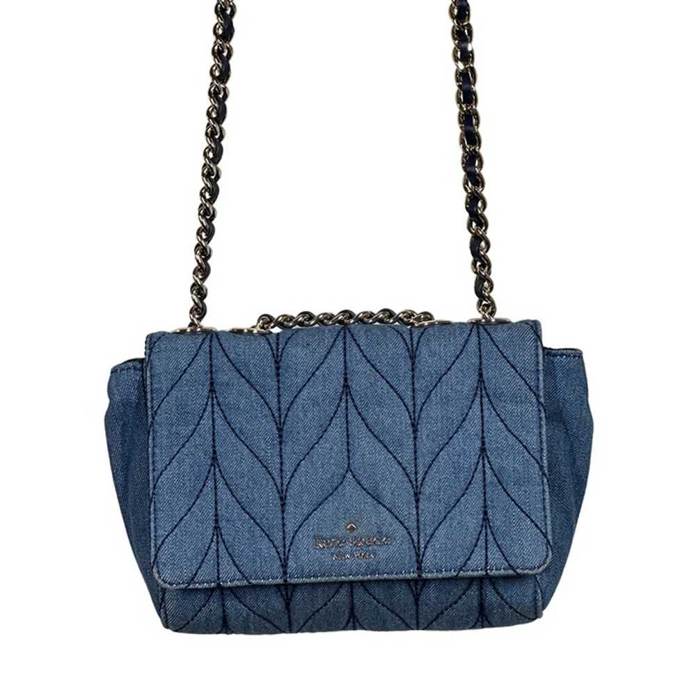 Kate Spade New York Briar Lane Denim Quilted Mini… - image 6