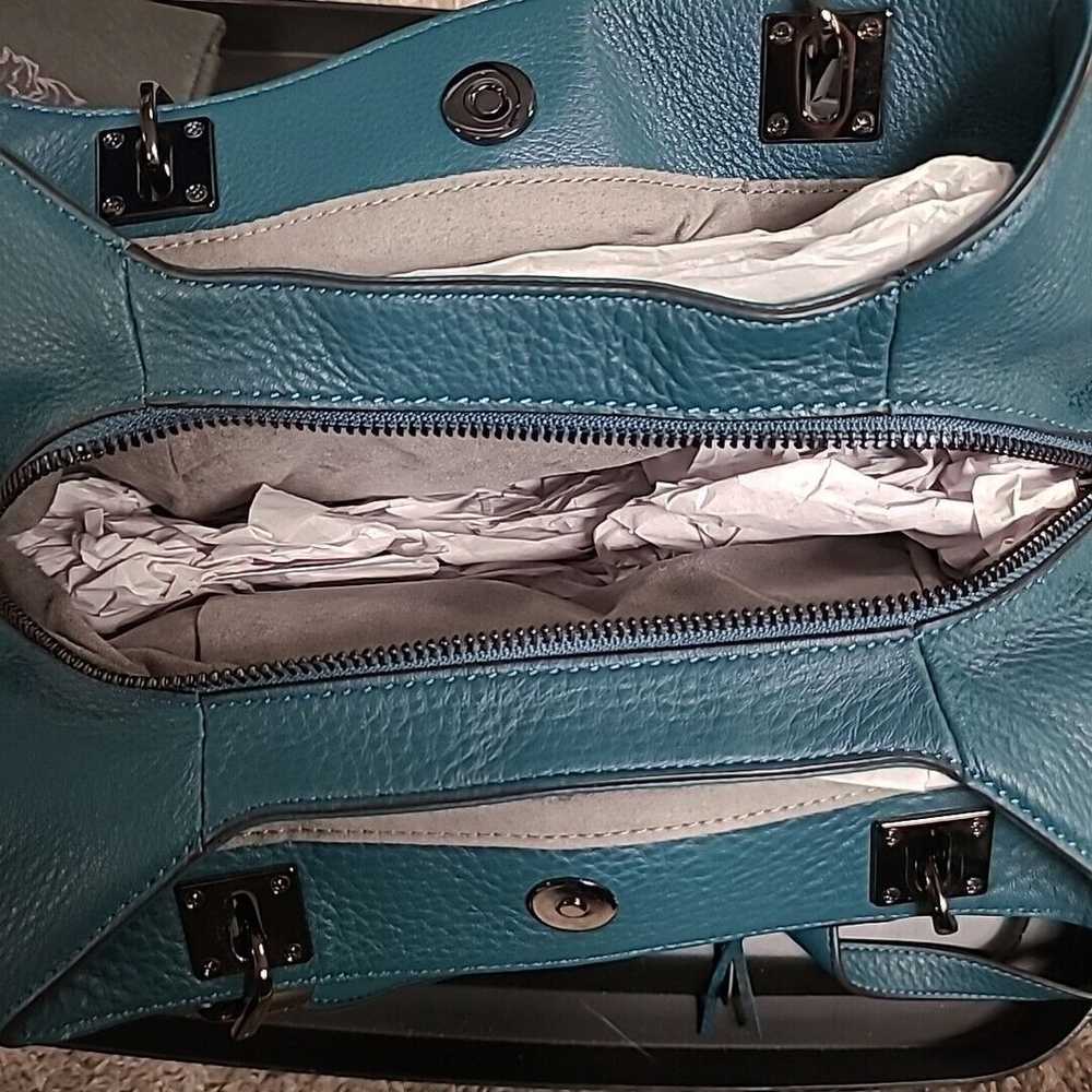 Vince Camuto VC-ELVA-SA3 Leather Tote Bag Purse D… - image 8
