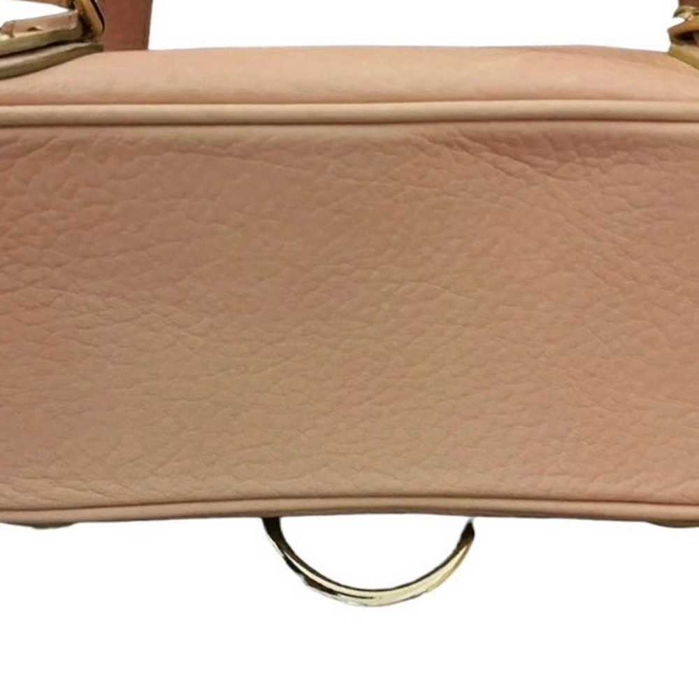 Dolce & Gabbana New Pink Leather Hand-Bag with du… - image 2