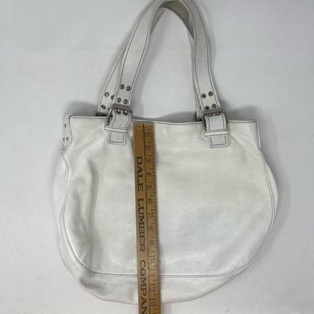 Vintage Marc Jacobs Stella off white Leather Hand… - image 4