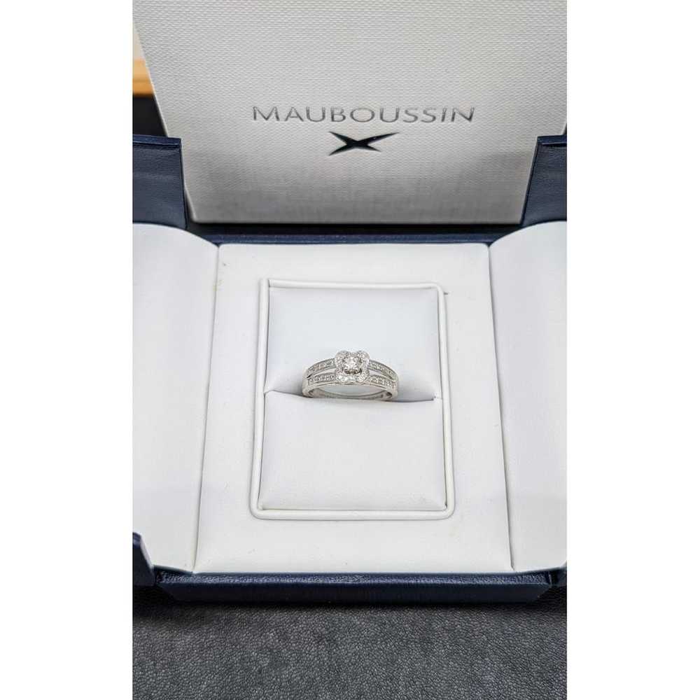 Mauboussin Chance of Love white gold ring - image 2