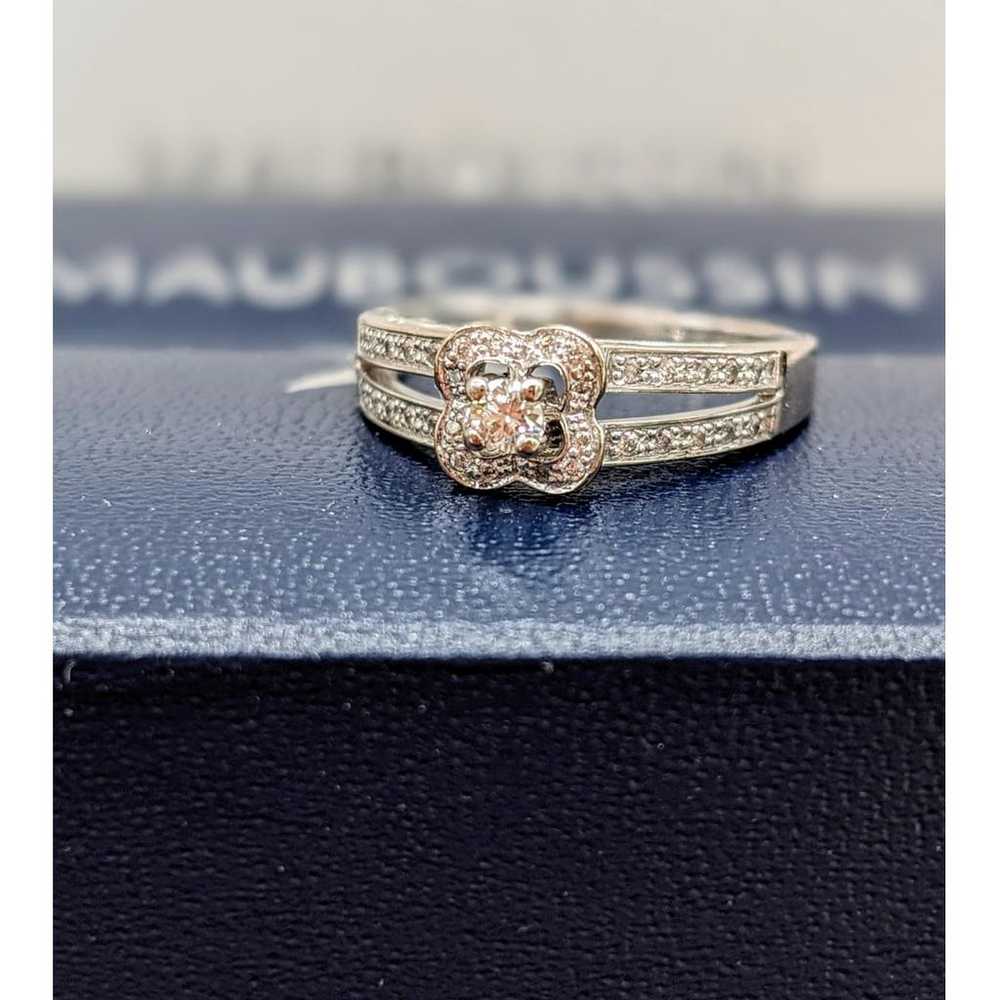 Mauboussin Chance of Love white gold ring - image 3