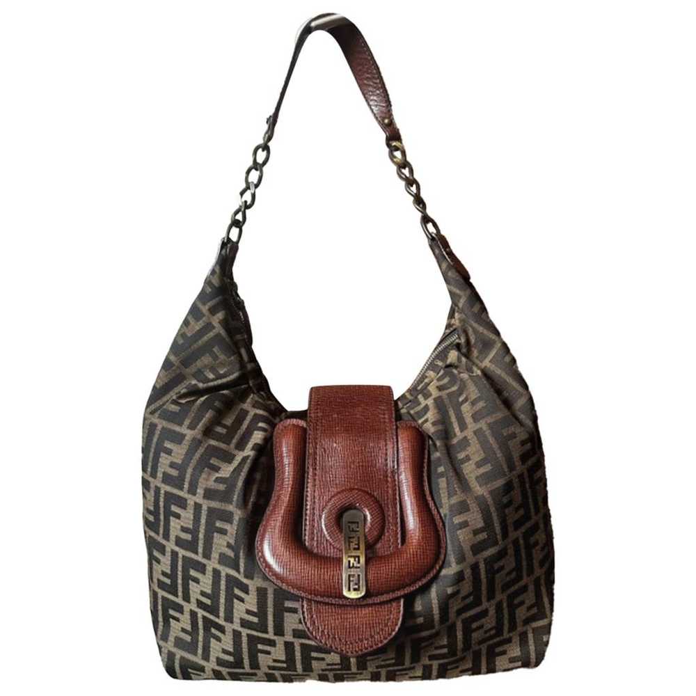 Fendi Croissant Vintage cloth handbag - image 1