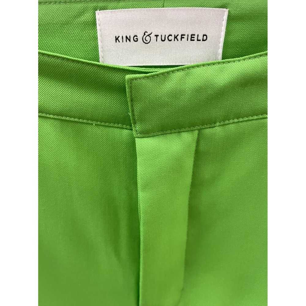 King & Tuckfield Wool trousers - image 4