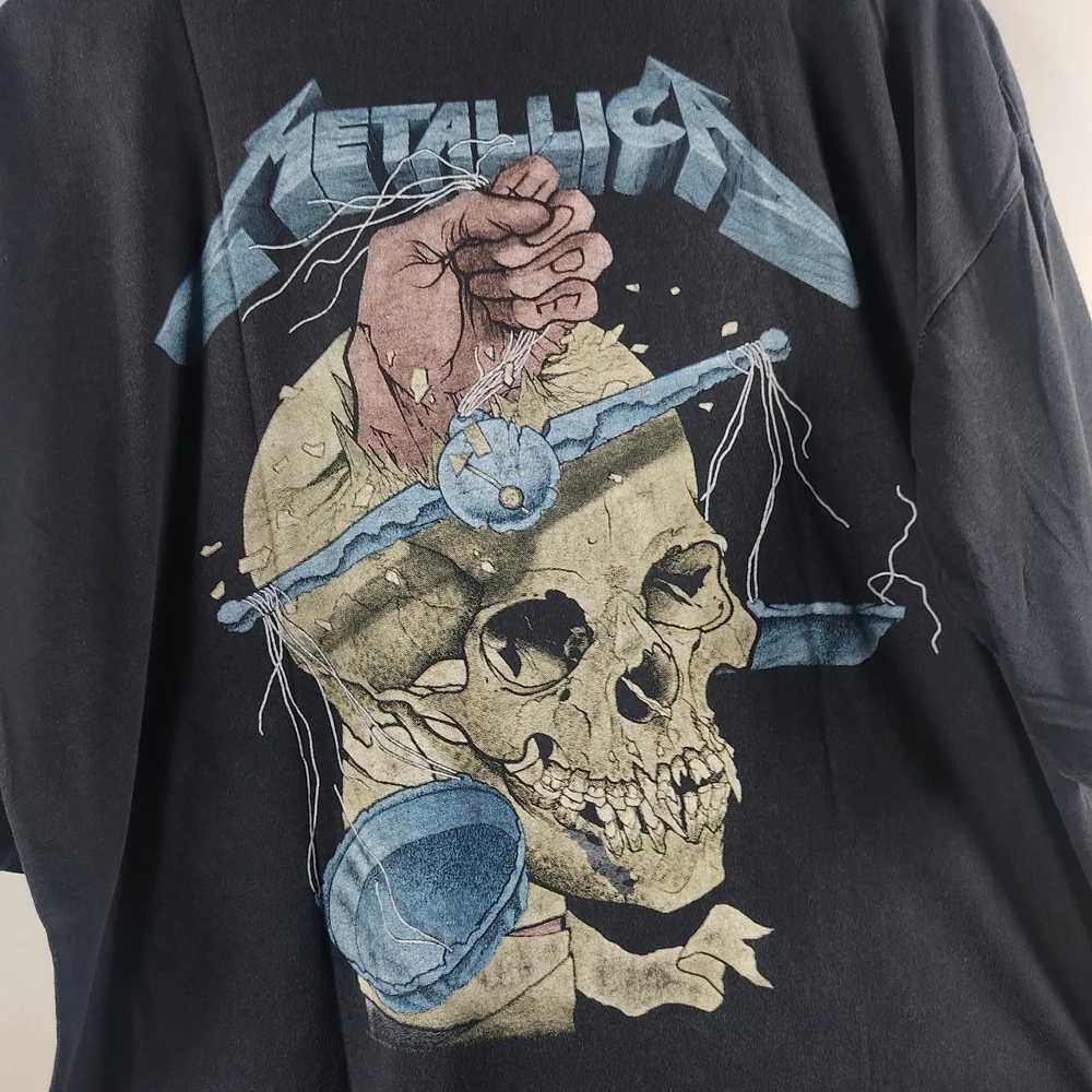 Band Tees × Metallica × Vintage 90's Metallica Da… - image 4